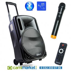 Osawa OSW-9130 Portatif Seyyar El Telsiz Mikrofonlu Ses Sistemi 125 Watt